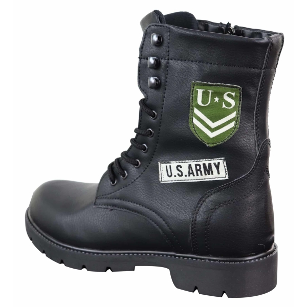 Mens U.S. Army Style Ankle Boots