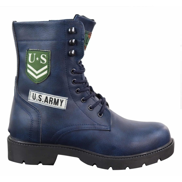 Mens U.S. Army Style Ankle Boots