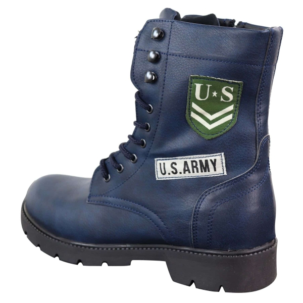 Mens U.S. Army Style Ankle Boots