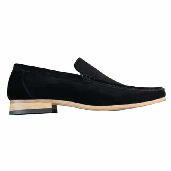 Patron 5588 Mens Smart Casual Slip On Square Suede Shoes Italian