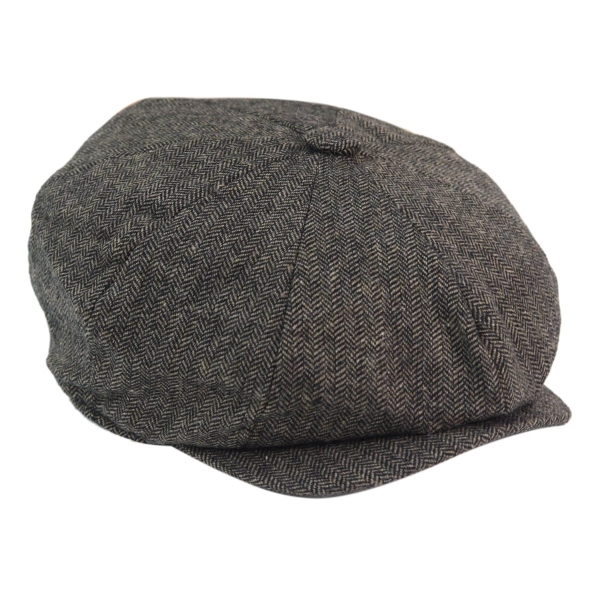 Mens 8 Panel Peaky Blinders Cap - Cavani Martez