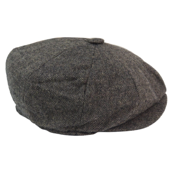 Mens 8 Panel Peaky Blinders Cap - Cavani Martez