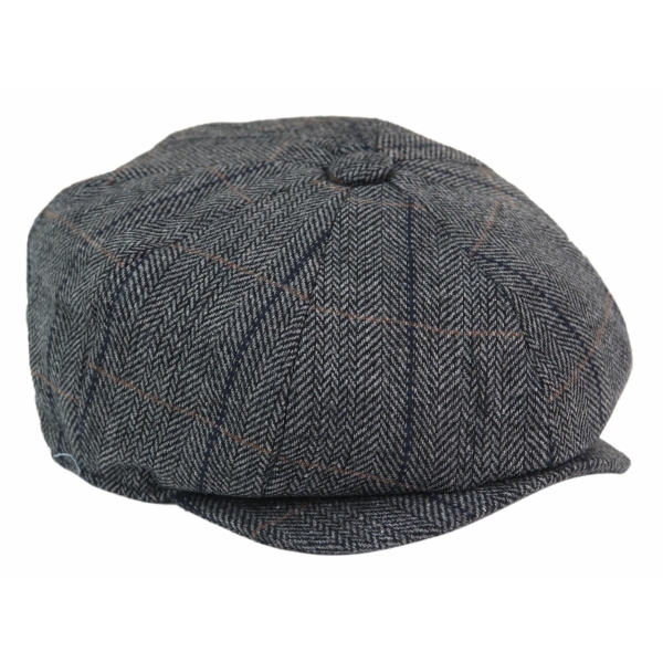 Mens 8 Panel Peaky Blinders Cap -  Cavani Albert