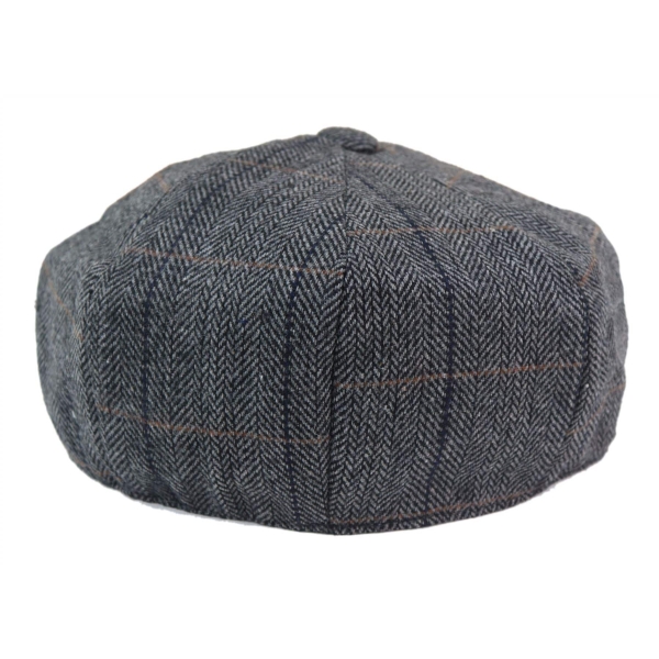 Mens 8 Panel Peaky Blinders Cap -  Cavani Albert