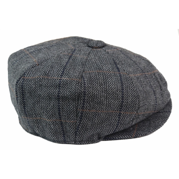 Mens 8 Panel Peaky Blinders Cap -  Cavani Albert