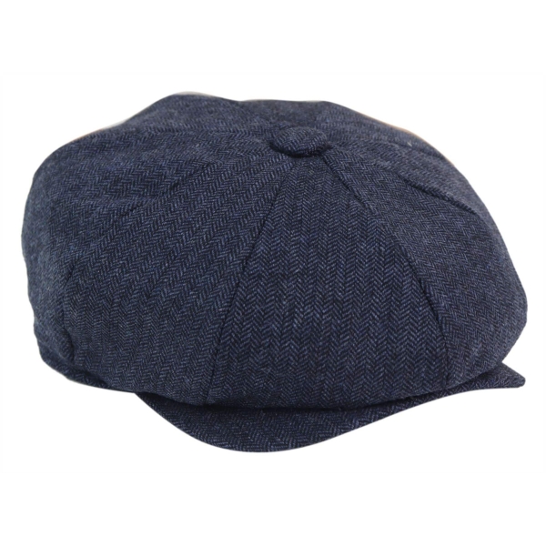 Mens 8 Panel Peaky Blinders Cap - Cavani Martez