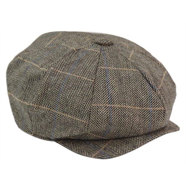 Mens 8 Panel Peaky Blinders Cap -  Cavani Albert