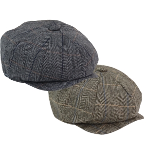 Mens 8 Panel Peaky Blinders Cap –  Cavani Albert