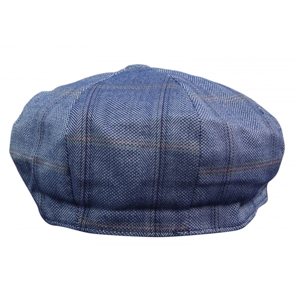 Men's 8 Panel Peaky BlindersTweed Flat Cap - Cavani Connall