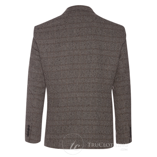 Cavani Dominic - Mens Brown Smart Vintage Blazer