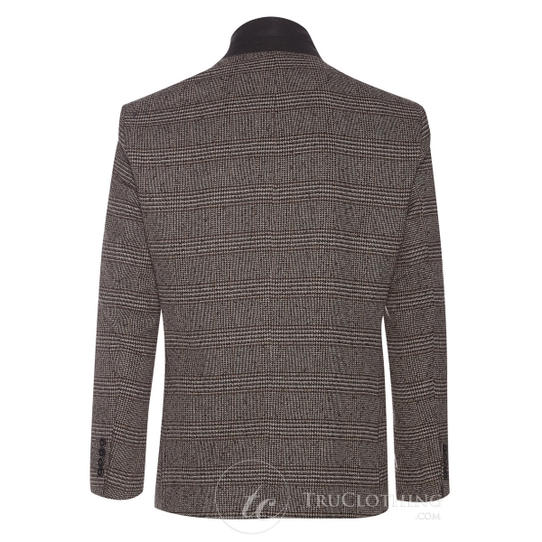 Cavani Dominic - Mens Brown Smart Vintage Blazer