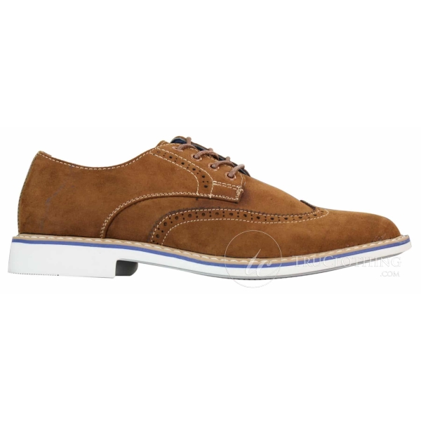 Elong EL0635 - Mens Smart Casual Suede Nubuck Leather Brogues