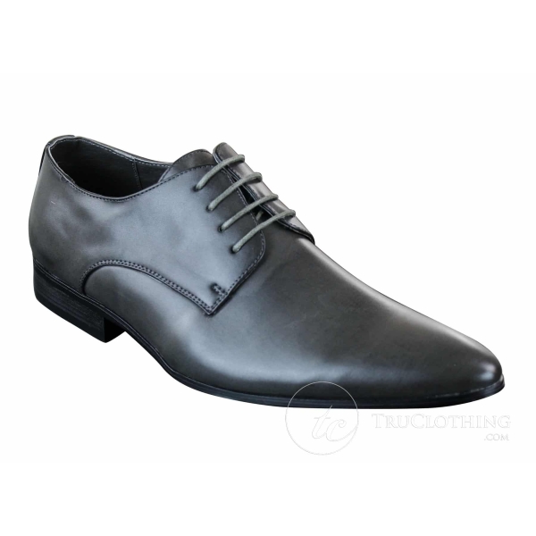 Galax GH2019 - Mens Smart Casual Formal Laced Pointed Leather Shoes Wedding Prom Office Classic