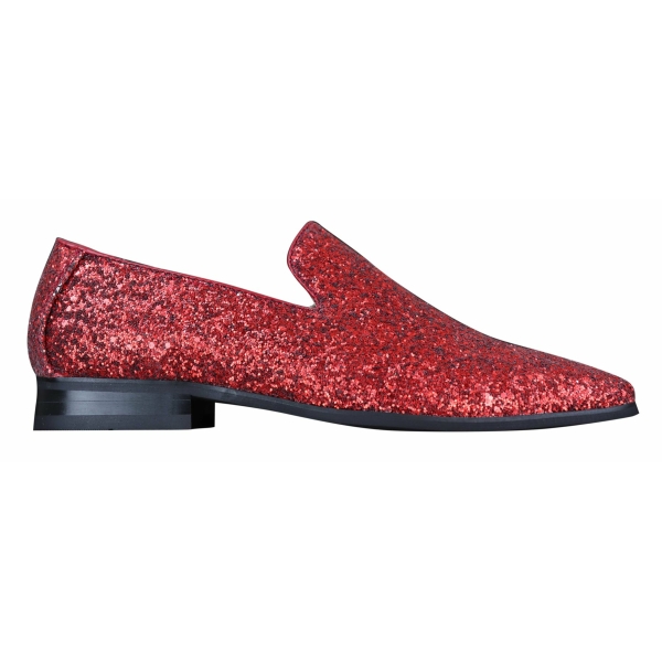 Mens Shiny Glitter Party Shoes