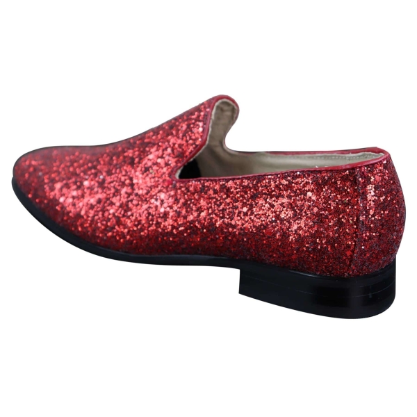 Mens Shiny Glitter Party Shoes