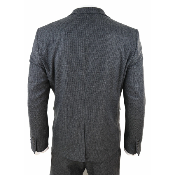 Grey Tweed 3 Piece Suit