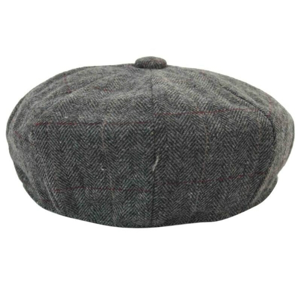 Mens Vintage Tweed Peaky Blinders Hat