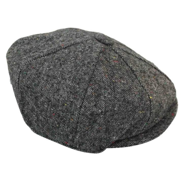 Mens Vintage Tweed Peaky Blinders Hat