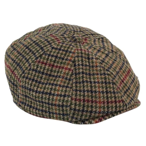 Men's Tweed 8 Panel Newsboy Hat