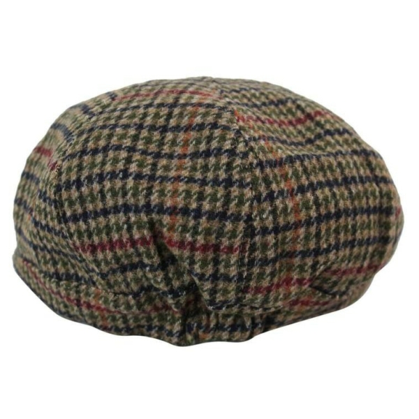 Men's Tweed 8 Panel Newsboy Hat