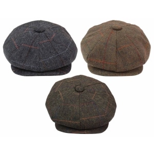 Mens 8-Panel Newsboy Cap