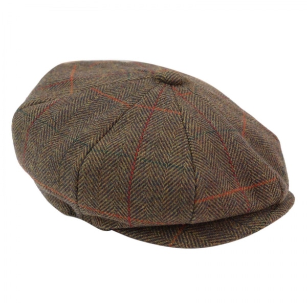 Mens 8-Panel Newsboy Cap