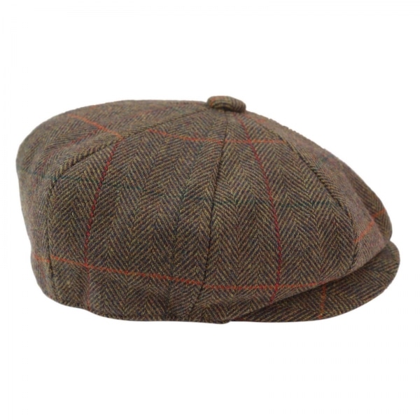 Mens 8-Panel Newsboy Cap