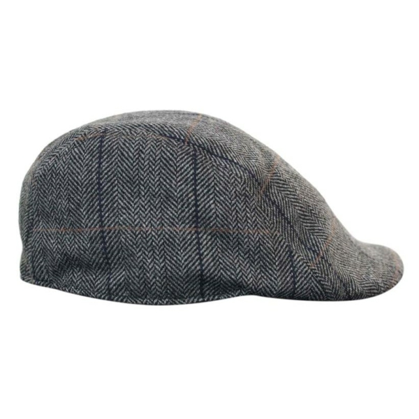 Marc Darcy DX7 Mens Tweed Vintage Retro Grandad Flat Caps Hats Peaky Blinders Check Classic