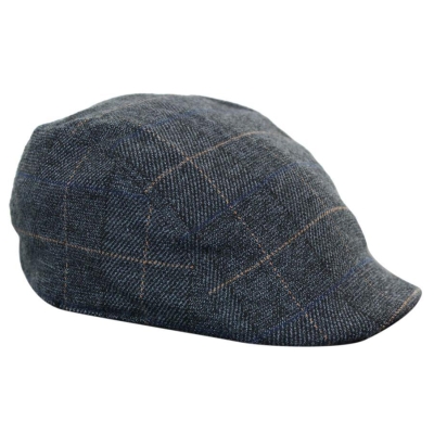 Marc Darcy Scott Mens Tweed Vintage Retro Grandad Flat Caps Hats Peaky Blinders Check Classic