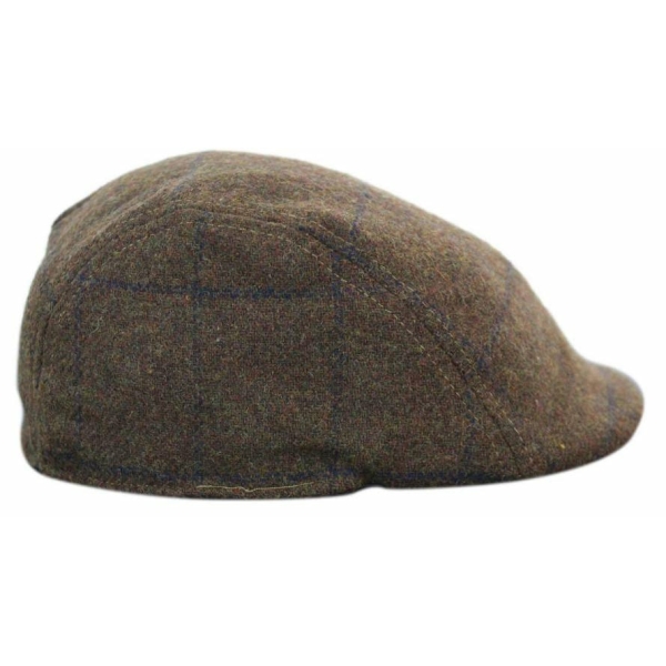 Marc Darcy TB4 Mens Tweed Vintage Retro Grandad Flat Caps Hats Peaky Blinders Check Classic