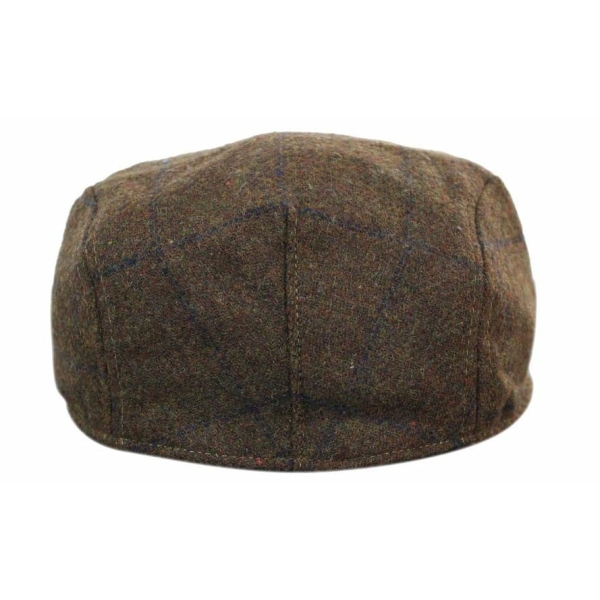 Marc Darcy TB4 Mens Tweed Vintage Retro Grandad Flat Caps Hats Peaky Blinders Check Classic