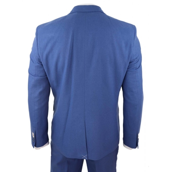 Mens Blue Light Summer Suit