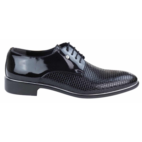 Mens Classic Laced Pattern Shoes