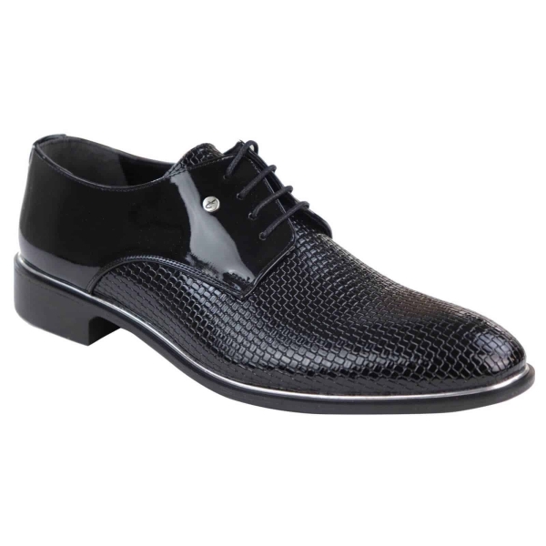 Mens Classic Laced Pattern Shoes