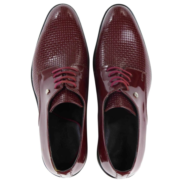 Mens Classic Laced Pattern Shoes