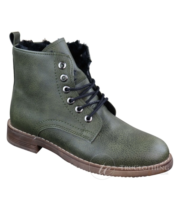 Mens Fleece Lined Winter Boots