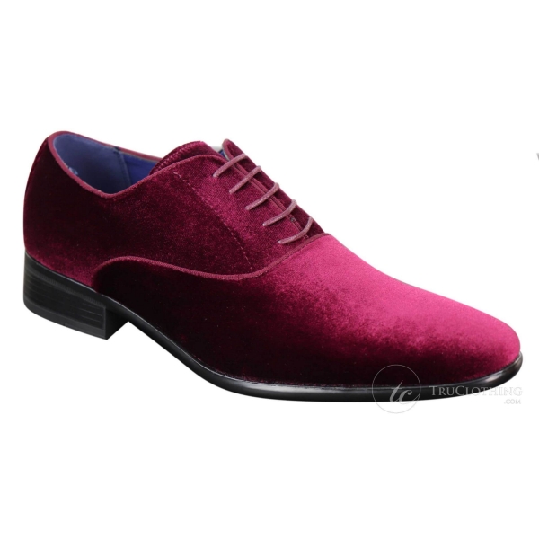 Mens Formal Velvet Shoes