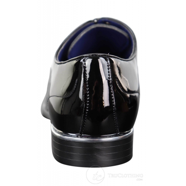 Mens Patent Shiny Formal Shoes