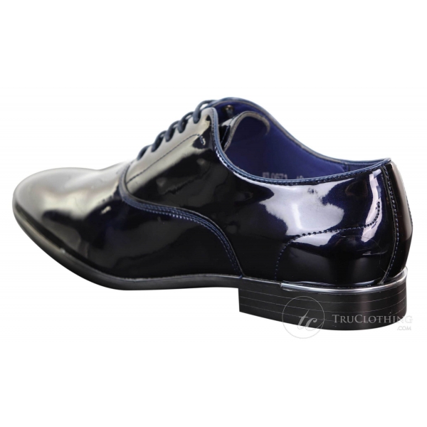 Mens Patent Shiny Formal Shoes