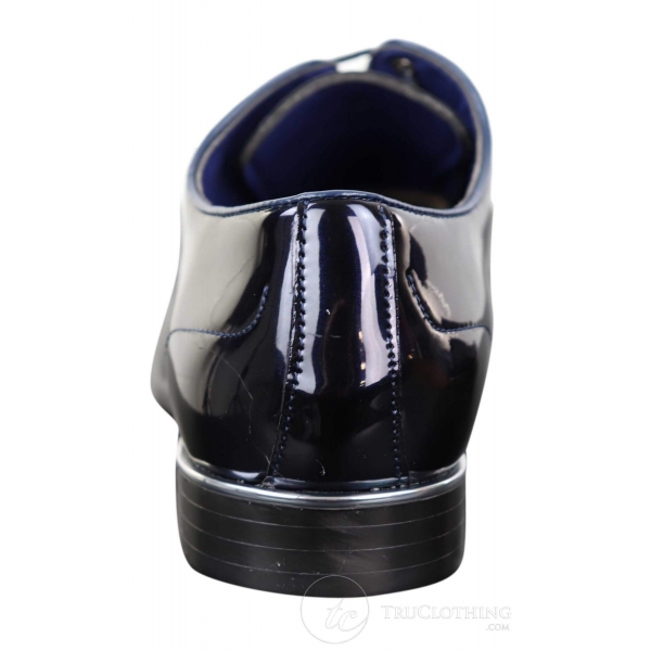 Mens Patent Shiny Formal Shoes