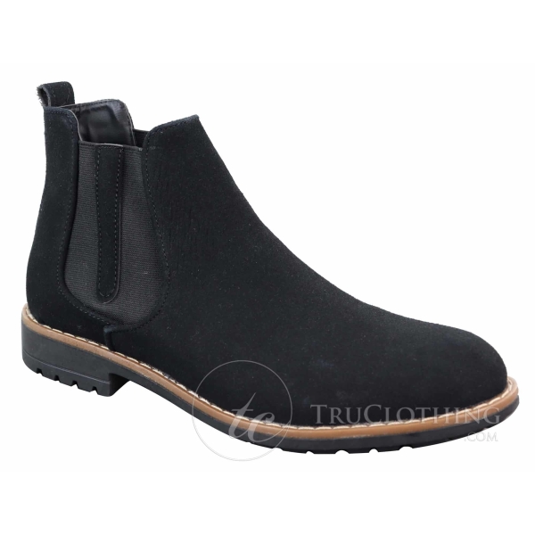 Mens PU Suede Dealer Boots