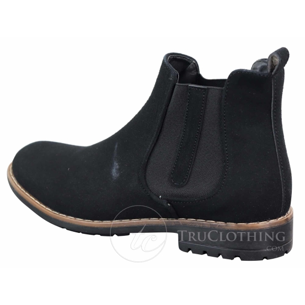 Mens PU Suede Dealer Boots