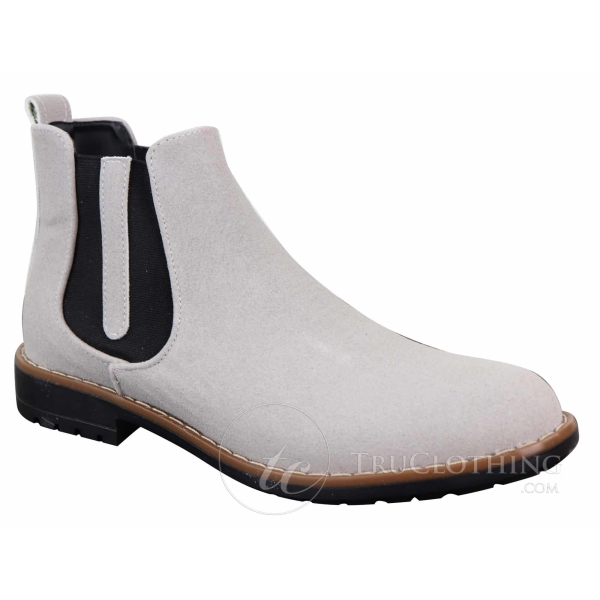 Mens PU Suede Dealer Boots