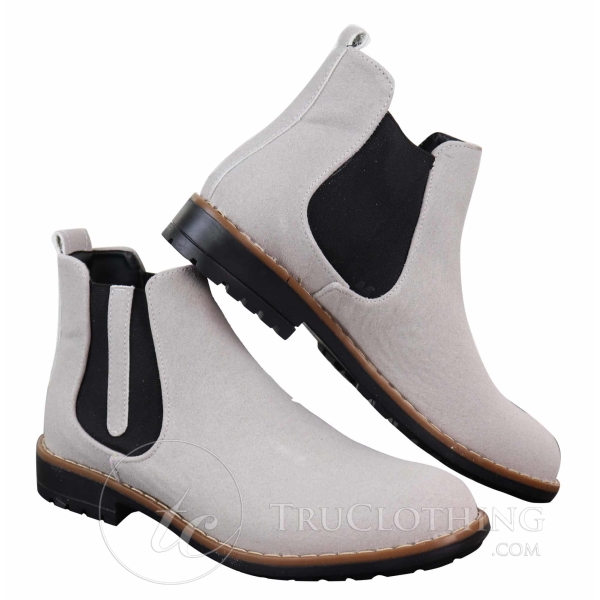 Mens PU Suede Dealer Boots