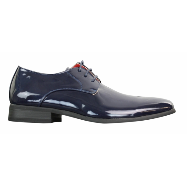 Mens Shiny Patent Formal Shoes