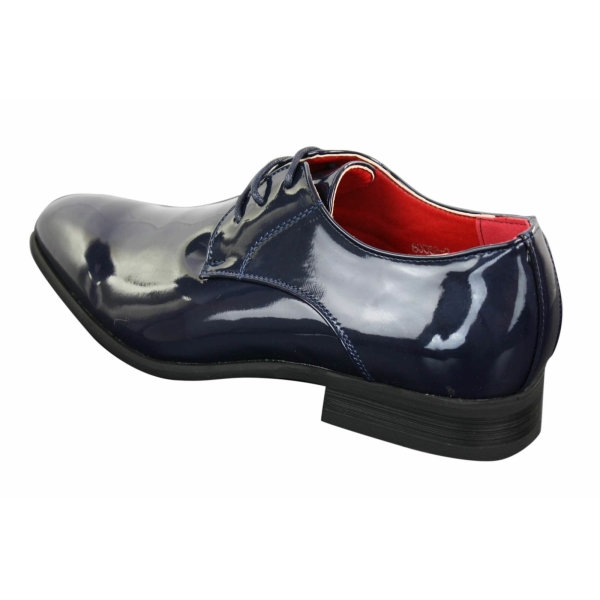 Mens Shiny Patent Formal Shoes