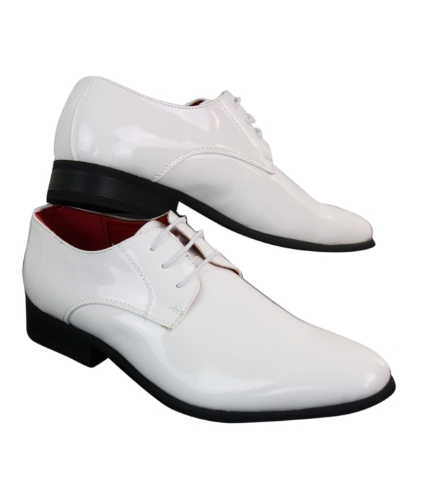 Mens Shiny Patent Formal Shoes