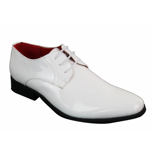 Mens Shiny Patent Formal Shoes