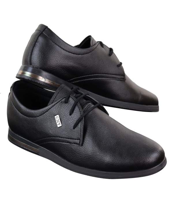 Mens PU Leather Smart-Casual Shoes