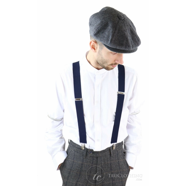 Mens Vintage Trouser Braces/Suspenders - Many Colours